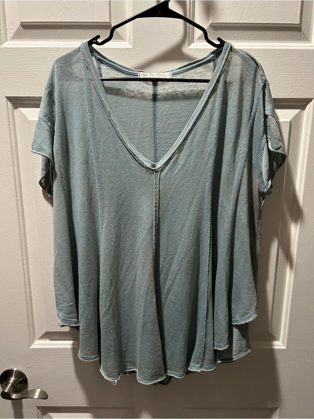 We The Free by Free People Sammie Short Sleeve Tee Size Large